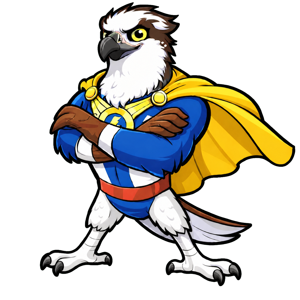Felix, the SuperBeaks osprey superhero